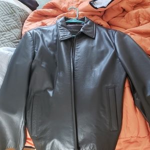 Bananna Republic mens leather jacket